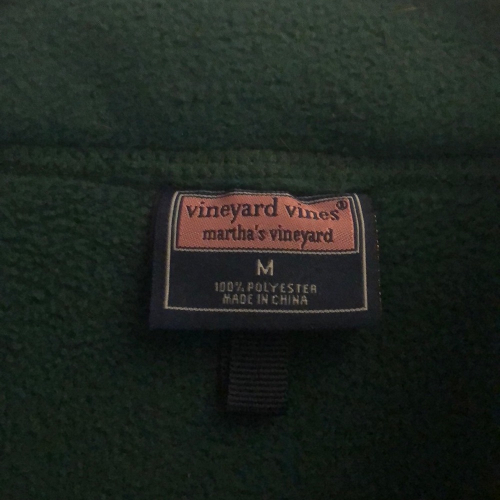 Vineyard Vines Green Fleece Vest